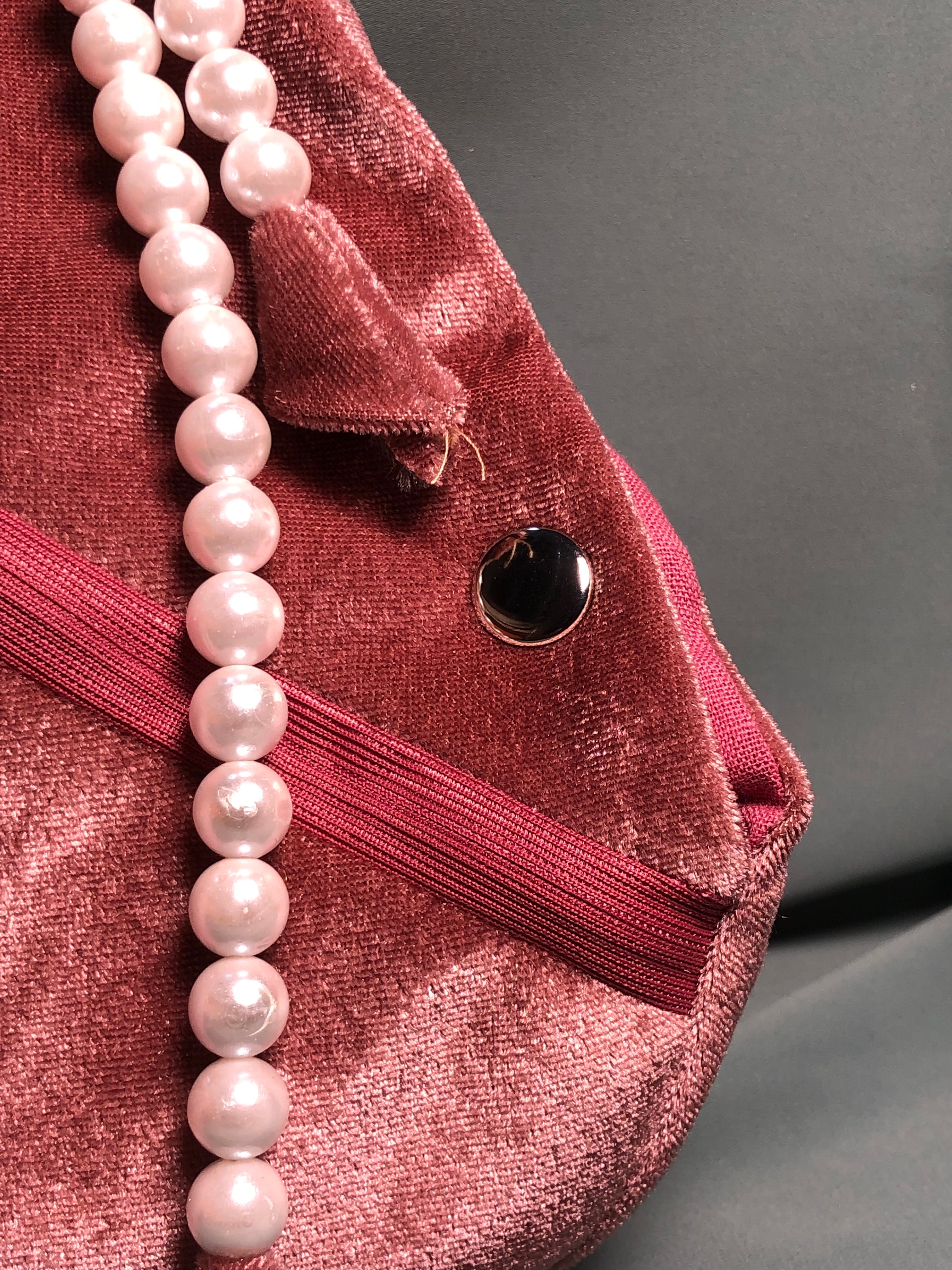 Vintage Blush Japa Bag