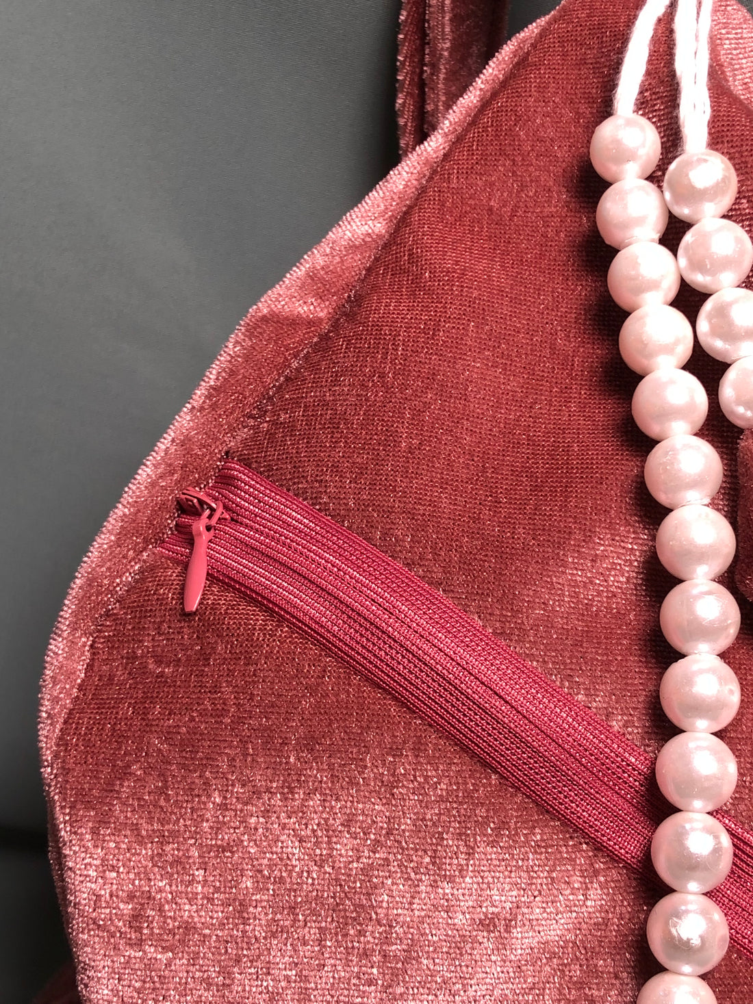 Vintage Blush Japa Bag