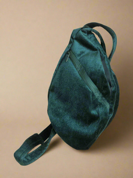 Velvet Green Japa Bag