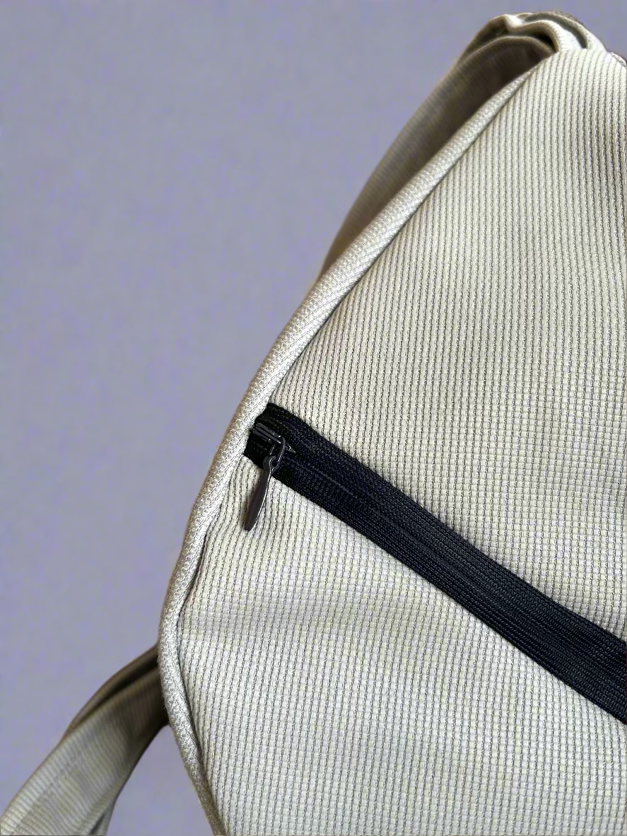 Gray Jute Japa bag & Matching Sakshi