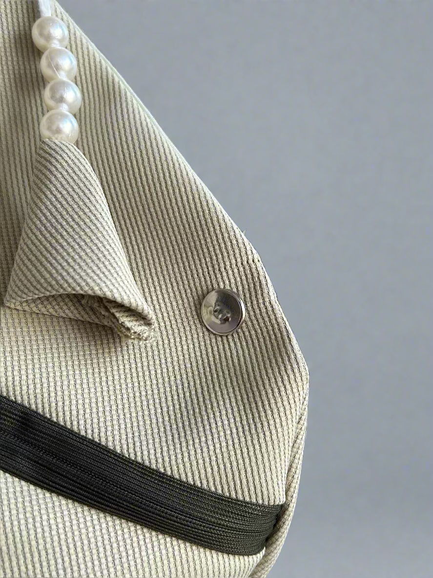 Pista Green Jute Japa Bag