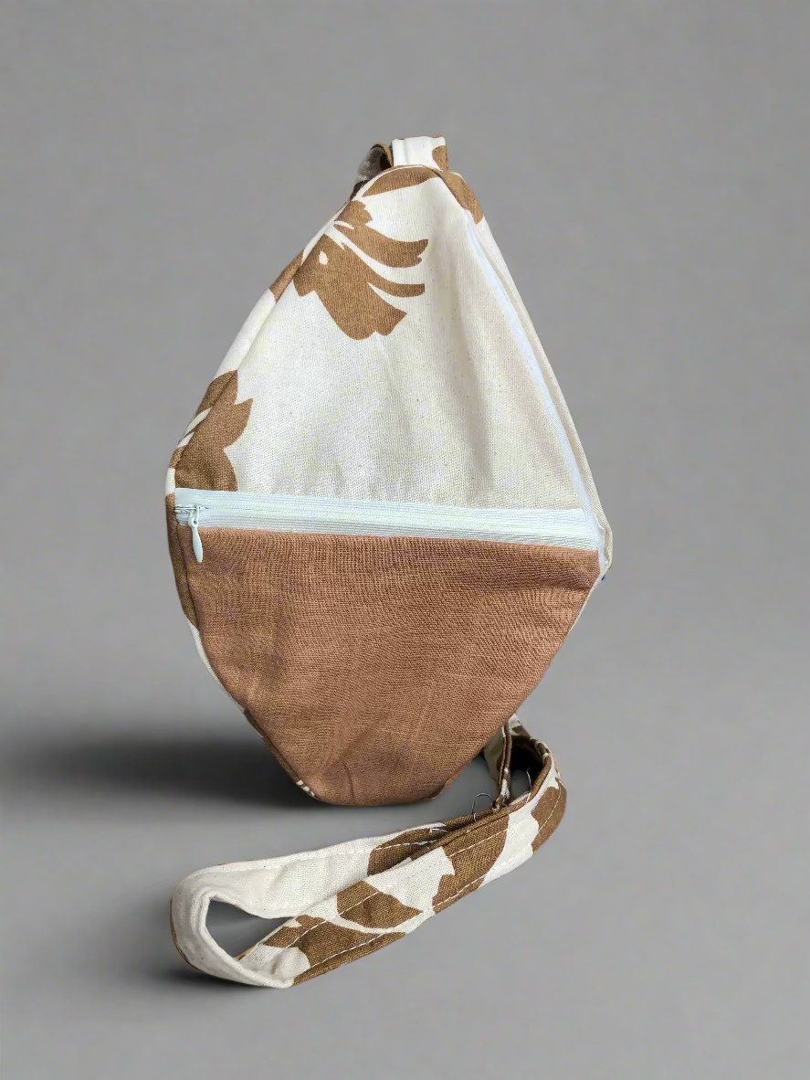 Two Color Japa Bag