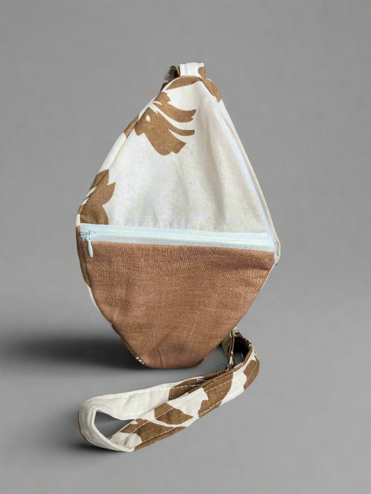 Two Color Japa Bag