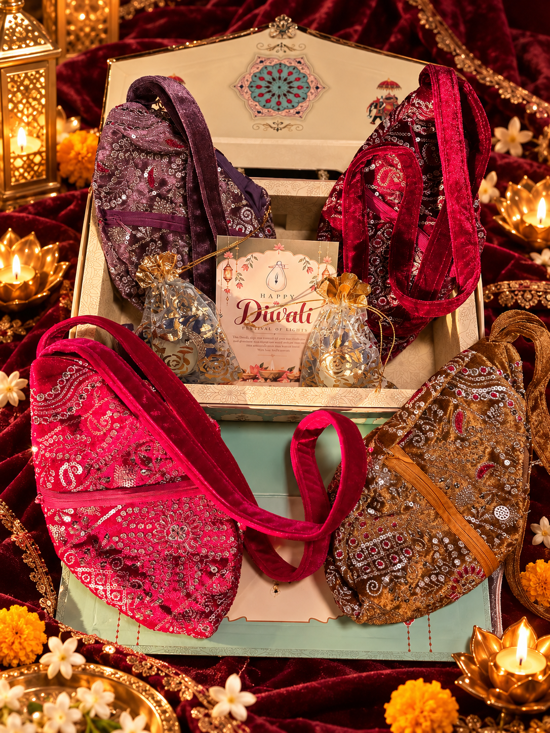Embroidered Japabag Gift Box