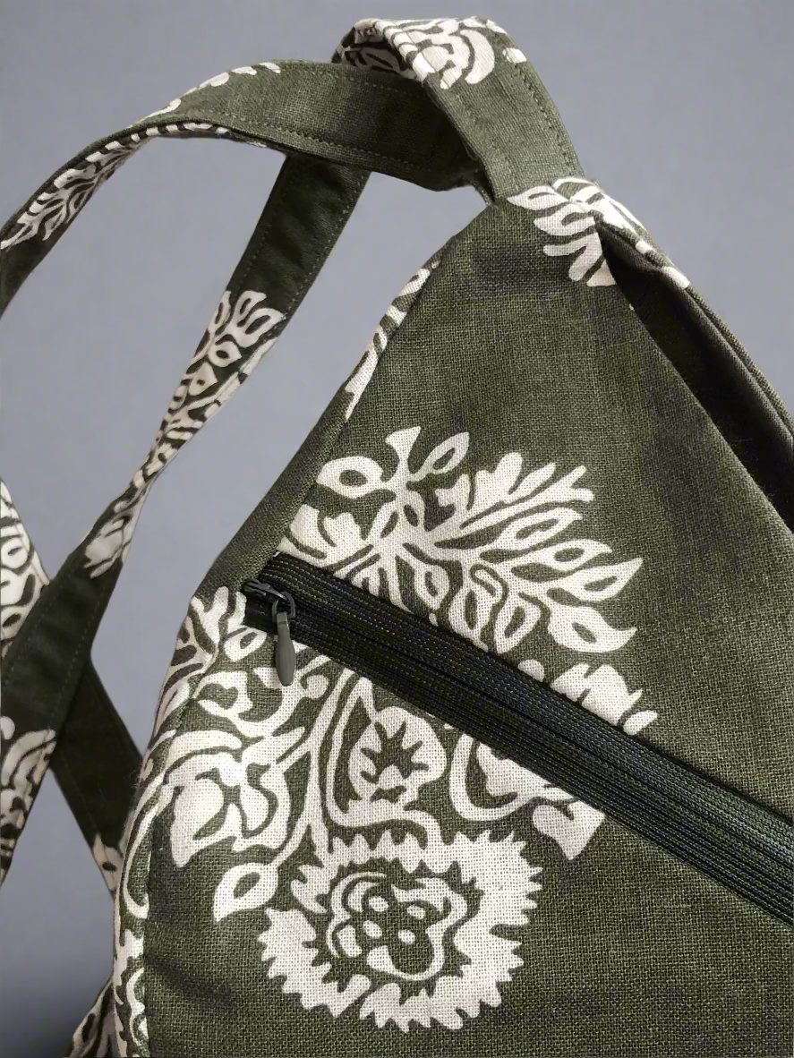 Green Designed Khadi Japa bag