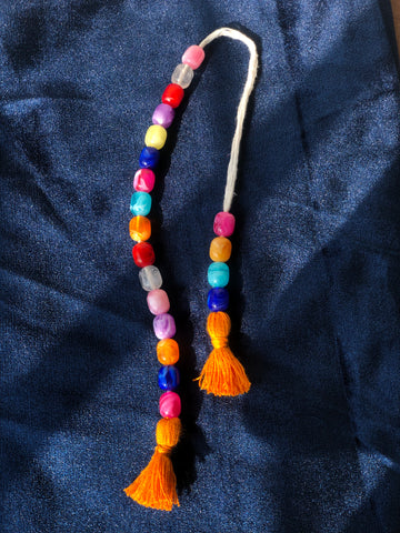 Rainbow Beaded Sakshi Mala
