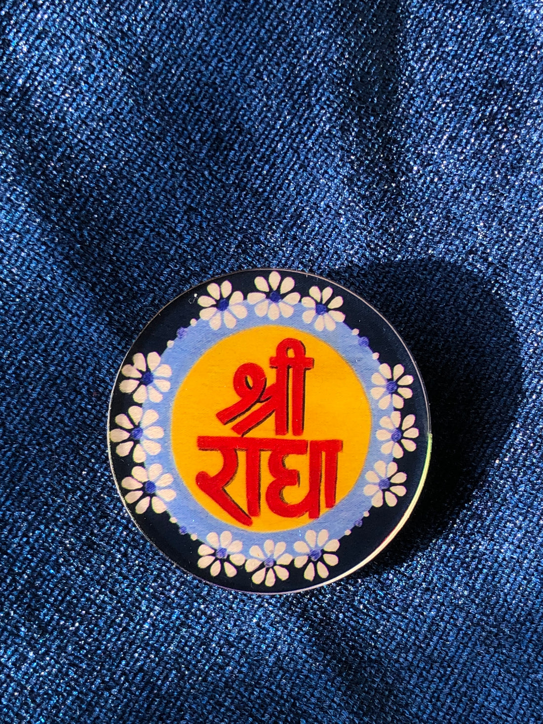 4 Piece Acrylic Badge Set