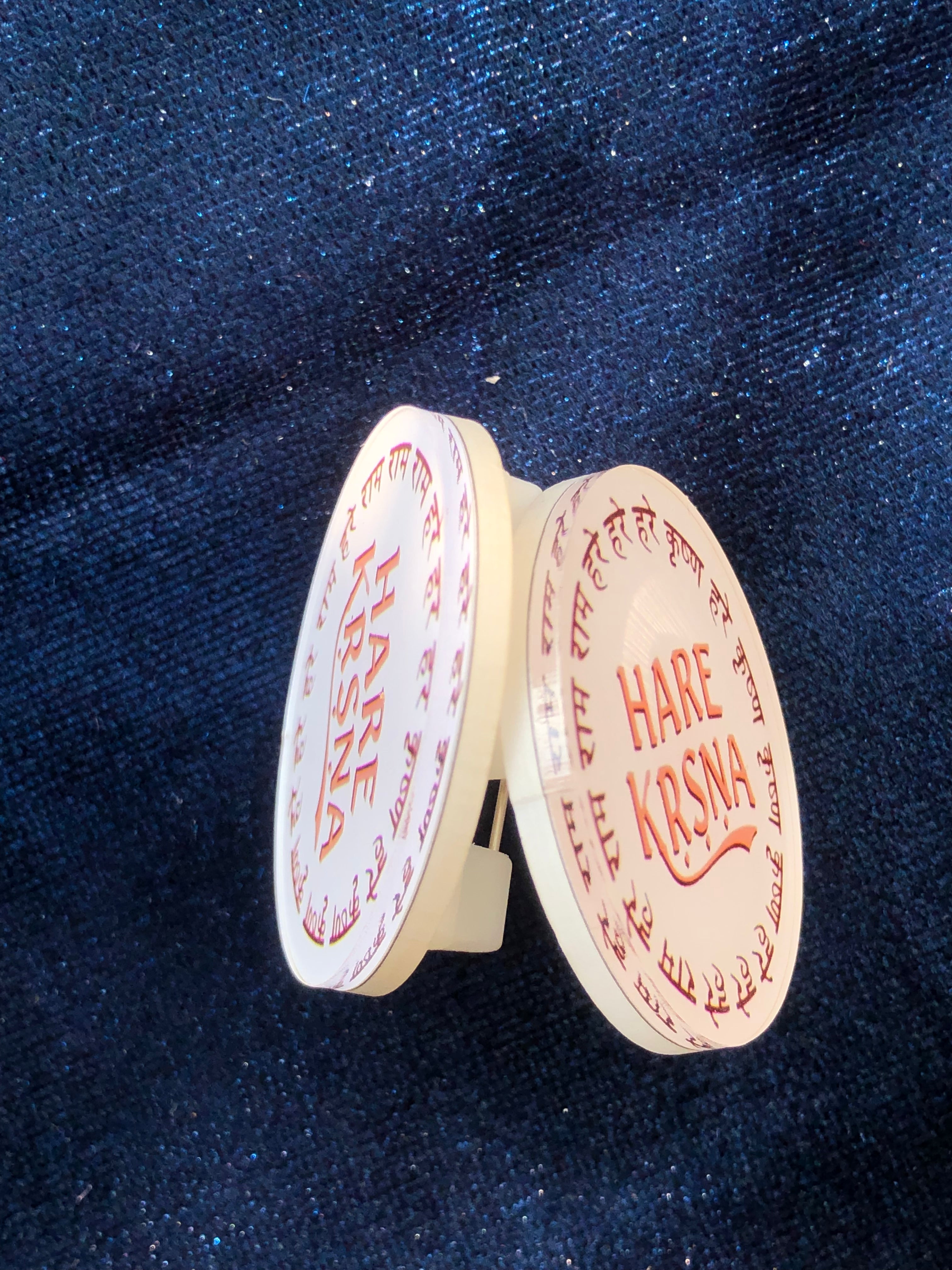 4 Piece Acrylic Badge Set