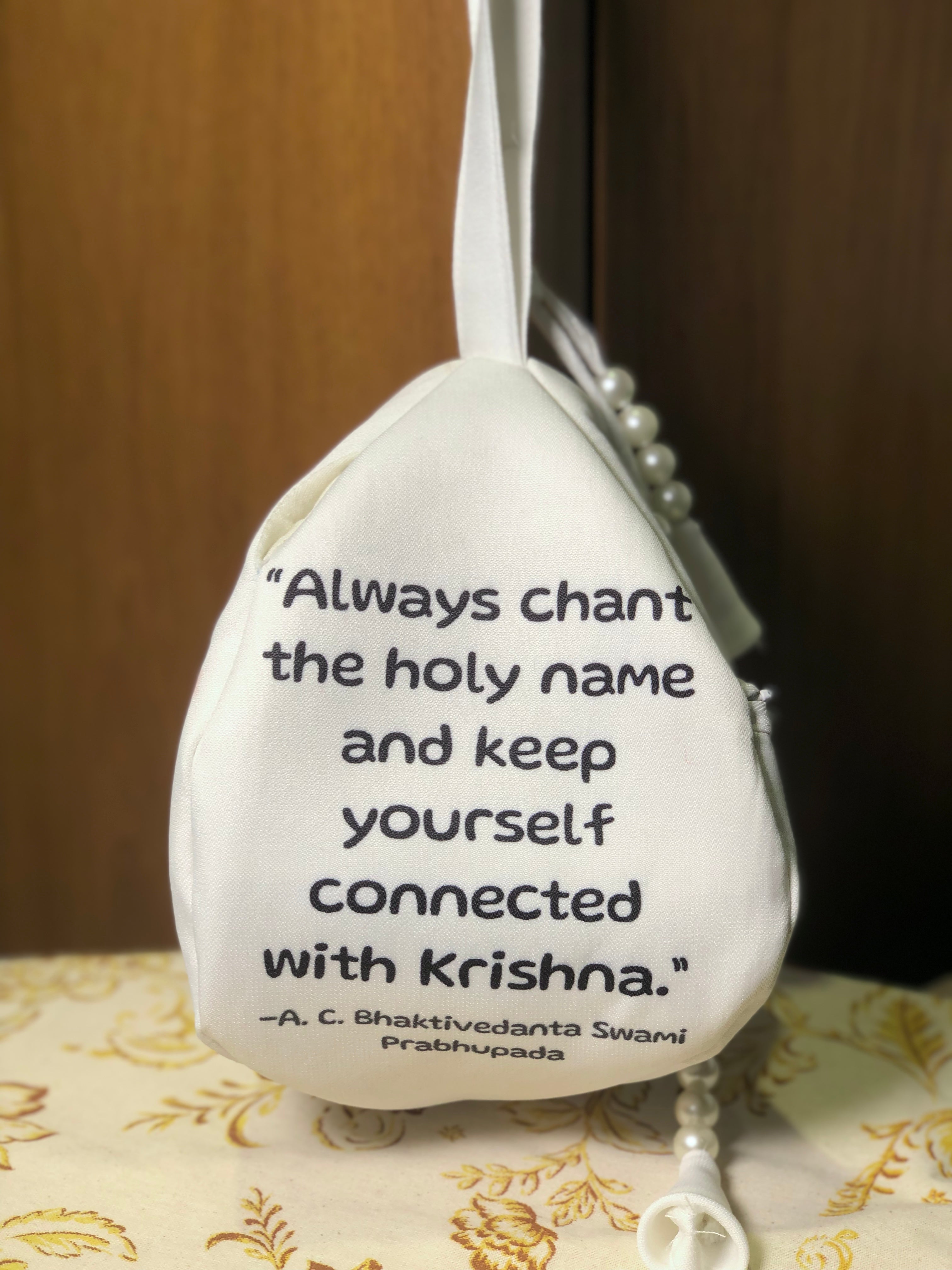 Srila Prabhupada Printed Japa Bag