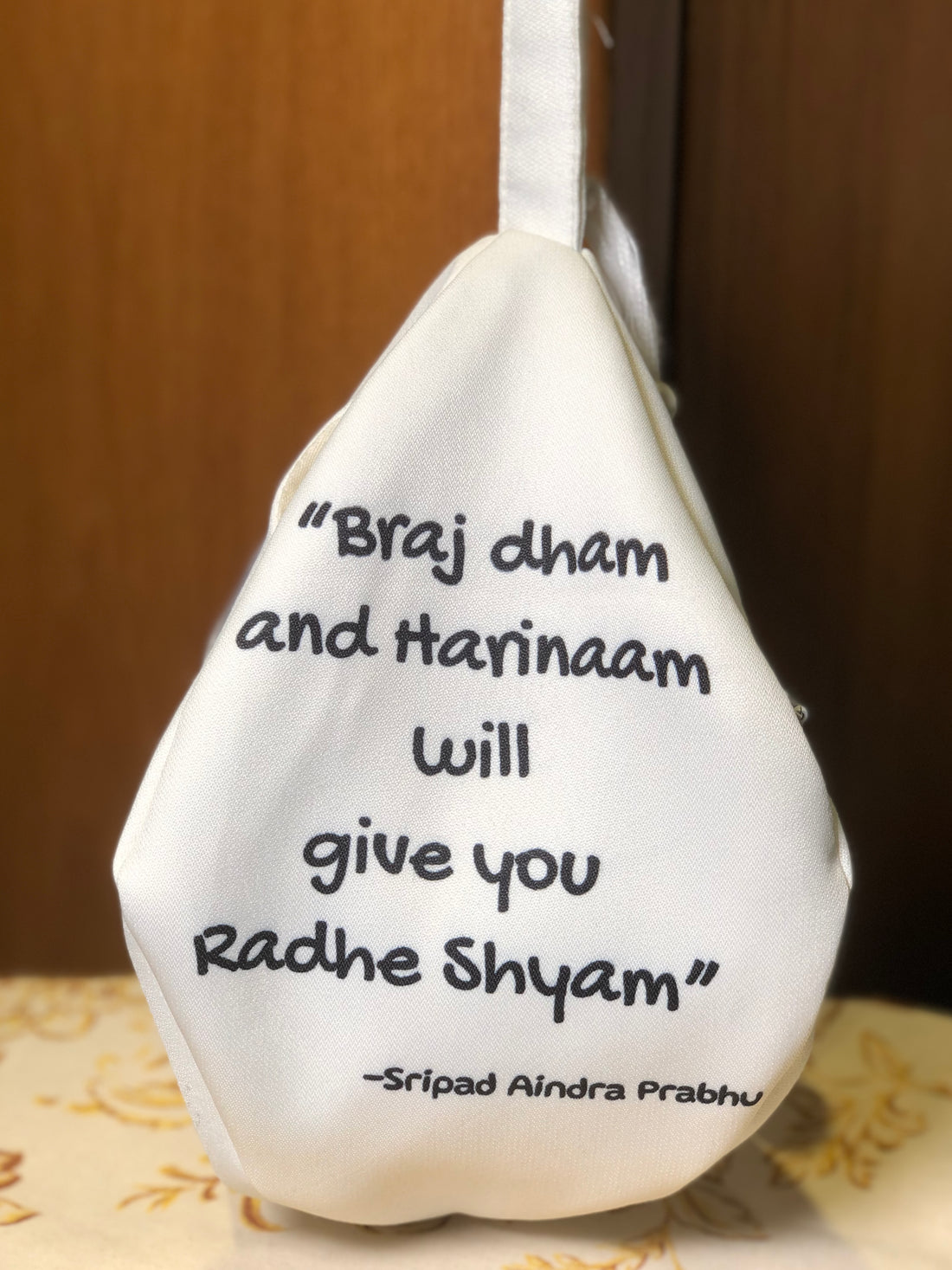 Sripad Aindra Prabhu Printed Japa Bag