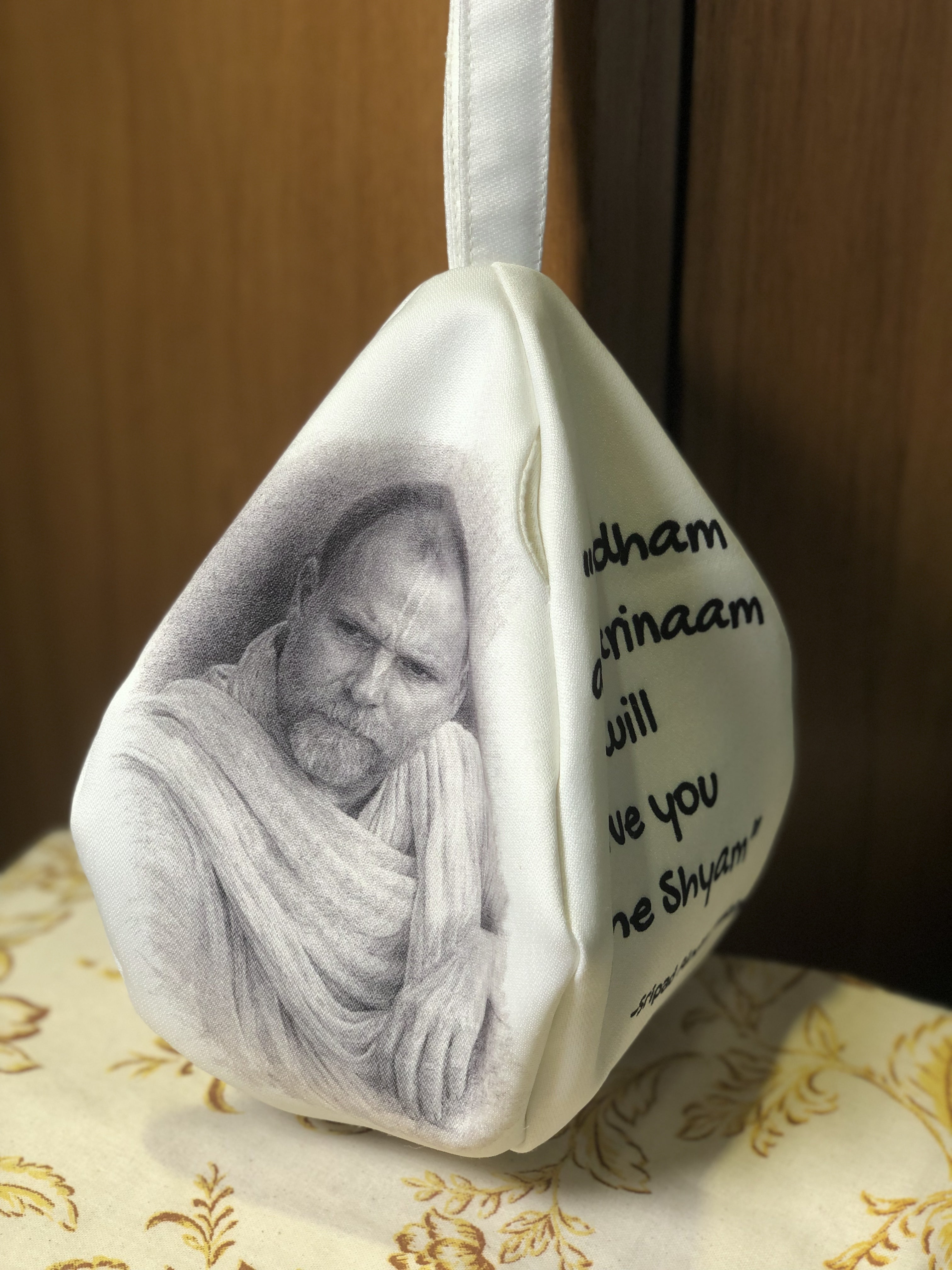 Sripad Aindra Prabhu Printed Japa Bag
