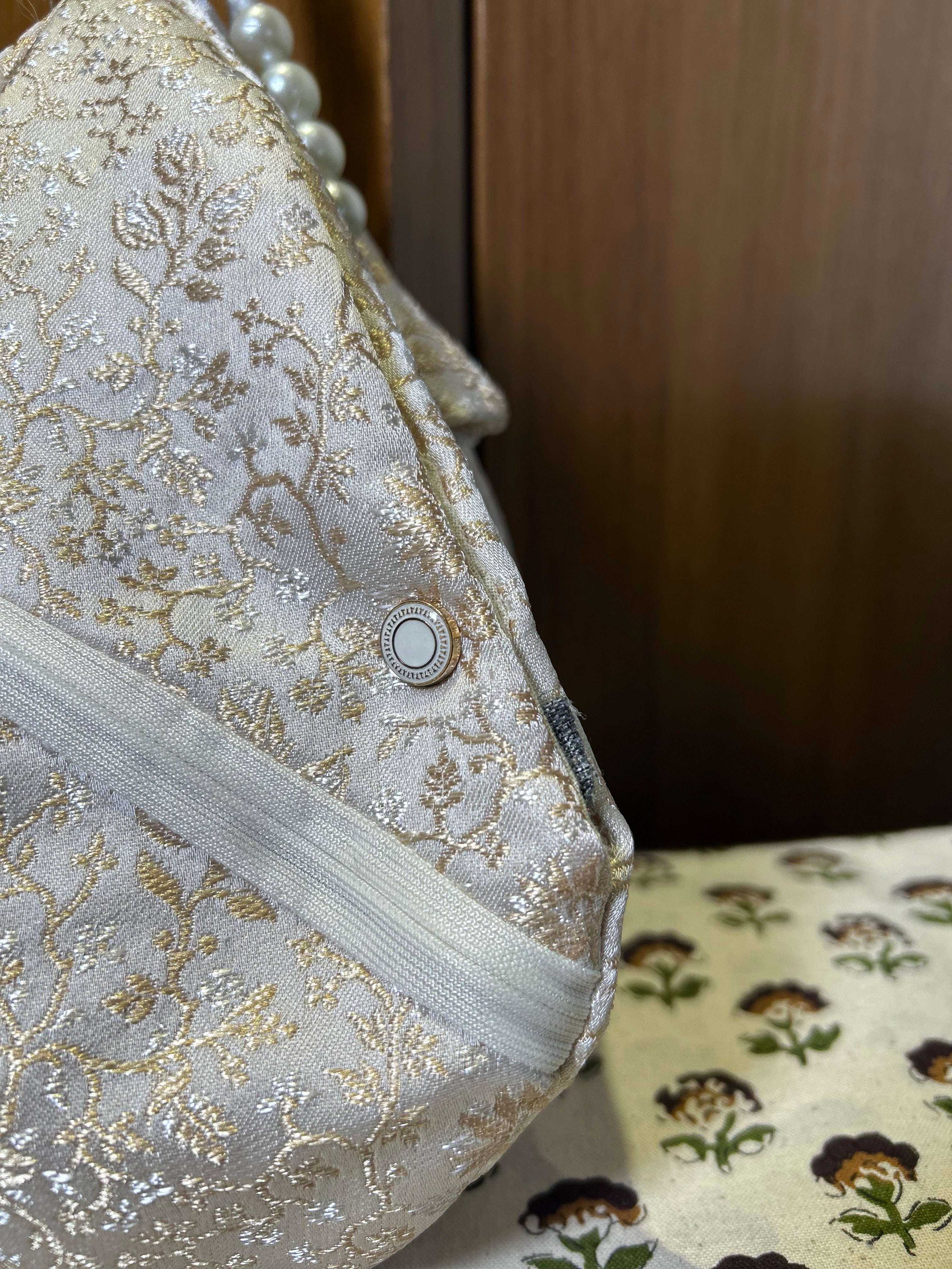 Tungavidya Pure Moonlight Silk Japa Bag